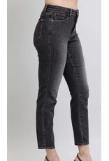 Judy Blue JB MR Tummy Control Black Slim Jeans
