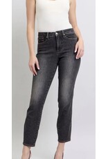 Judy Blue JB MR Tummy Control Black Slim Jeans