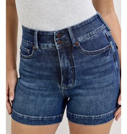 Judy Blue JB HW Tummy Control Dark Slim Short