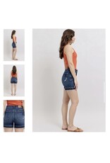 Judy Blue JB HW Tummy Control Dark Destroy Release Hem Short
