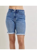 Judy Blue JB HW Bermuda Denim Shorts
