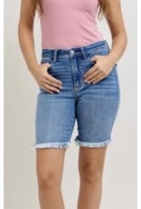 Judy Blue JB HW Bermuda Denim Shorts