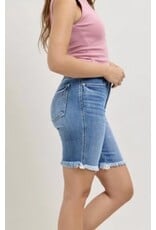 Judy Blue JB HW Bermuda Denim Shorts