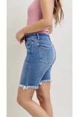 Judy Blue JB HW Bermuda Denim Shorts