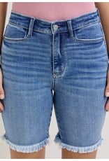 Judy Blue JB HW Bermuda Denim Shorts