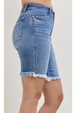Judy Blue JB HW Bermuda Denim Shorts