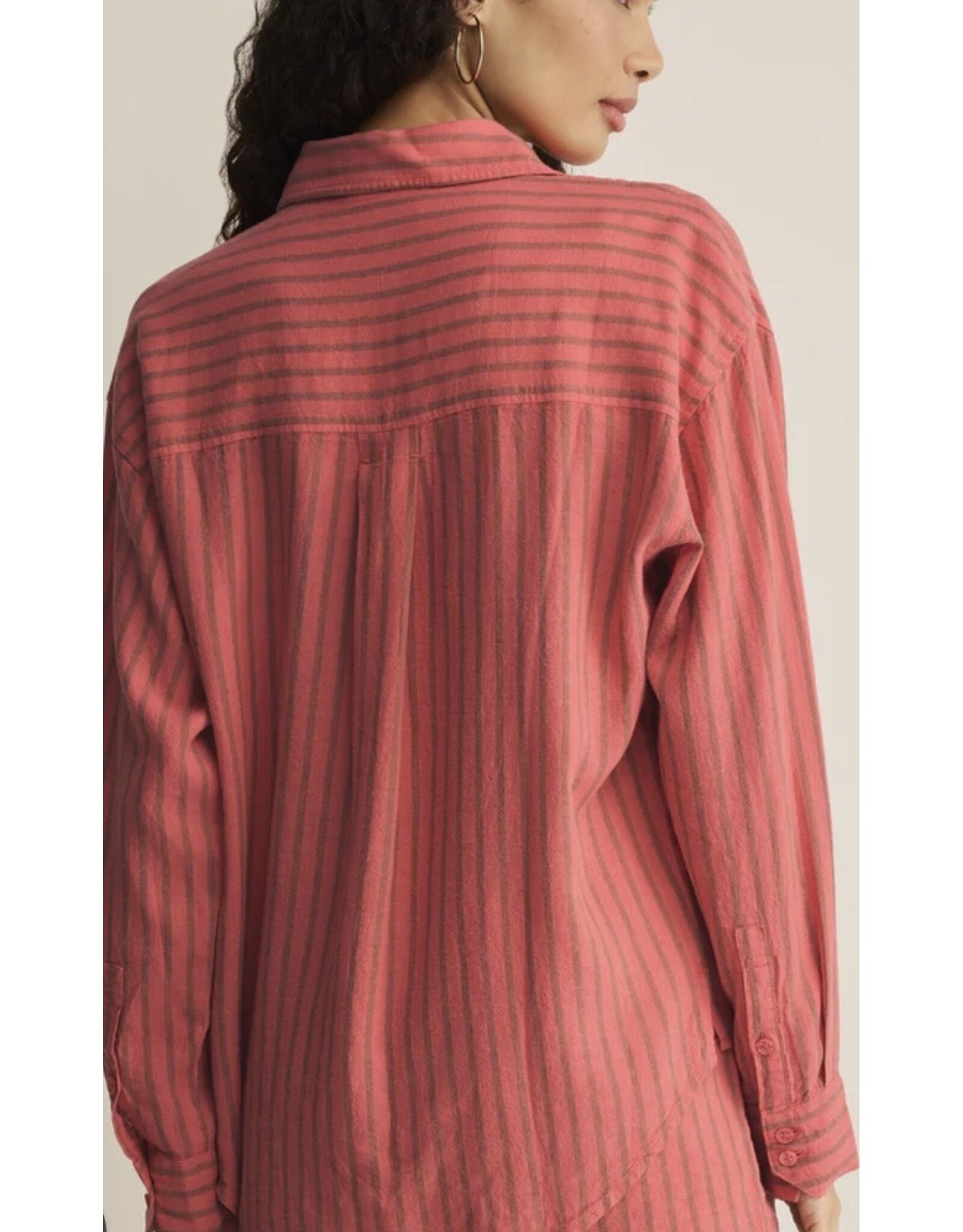 ZSupply ZSupply signature striped linen top