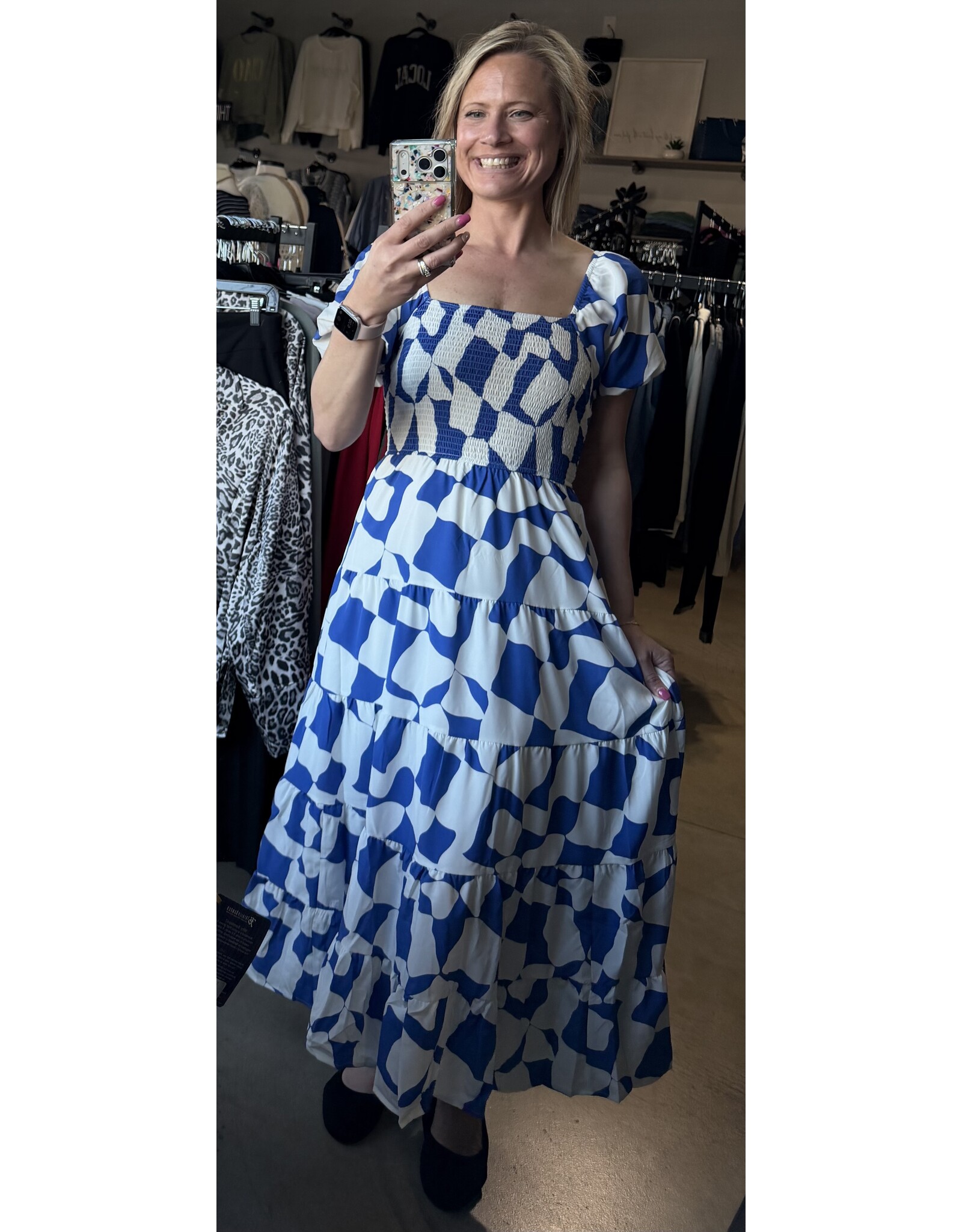 Off Shoulder A Line Dress