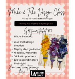 Make & Take: Painted Floral Event May 7