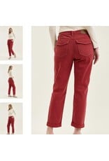 Judy Blue JB HW Aurora Weekender Haute Red