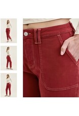 Judy Blue JB HW Aurora Weekender Haute Red