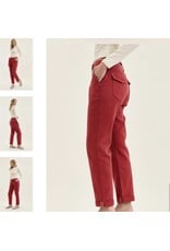 Judy Blue JB HW Aurora Weekender Haute Red