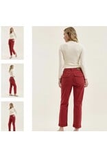 Judy Blue JB HW Aurora Weekender Haute Red