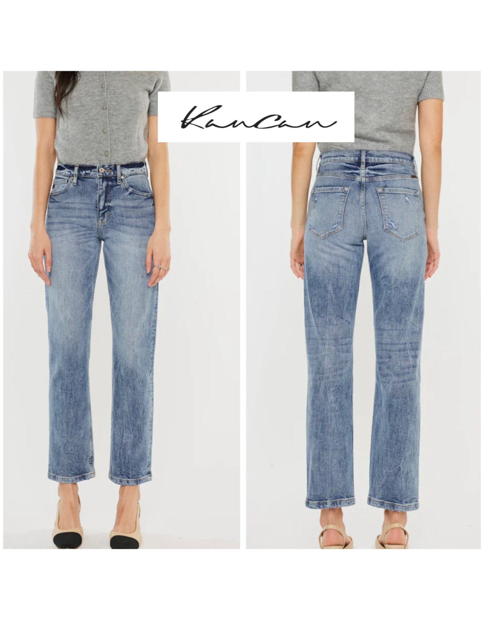 Kancan High Rise Slim Straight