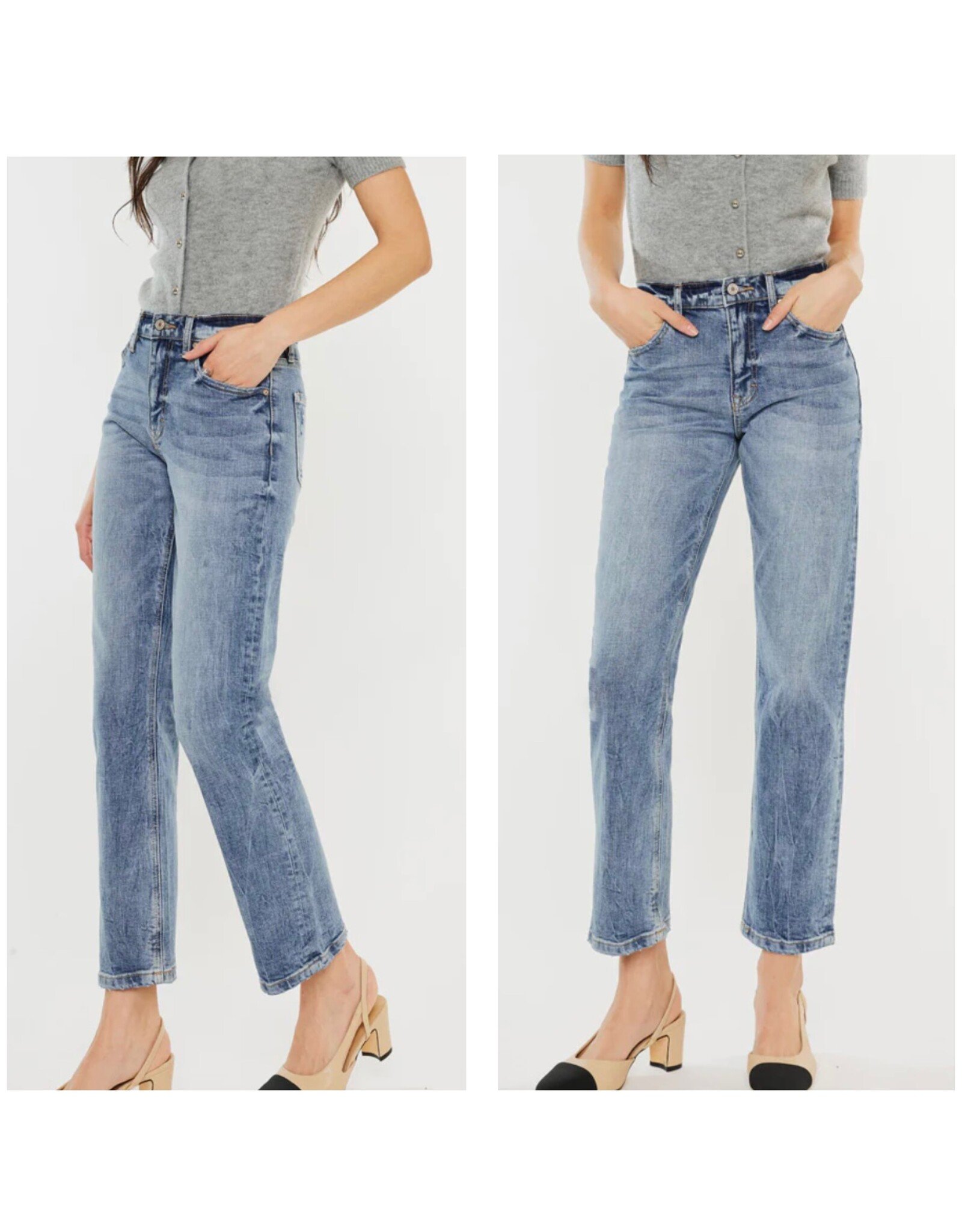 Kancan High Rise Slim Straight