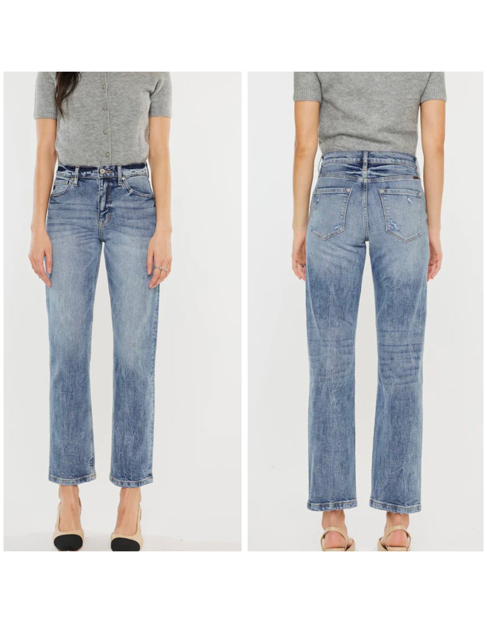 Kancan High Rise Slim Straight