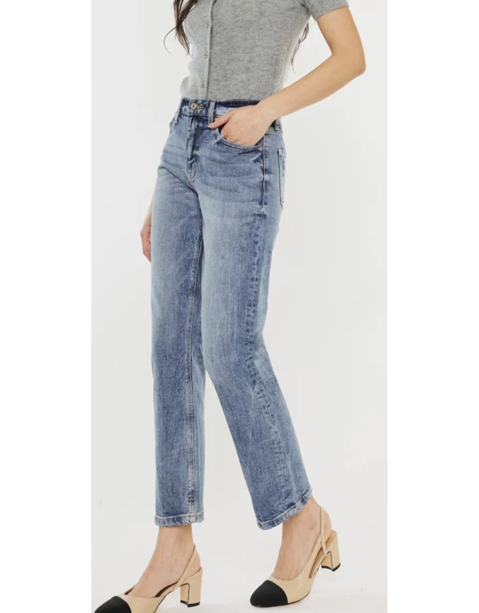 Kancan High Rise Slim Straight