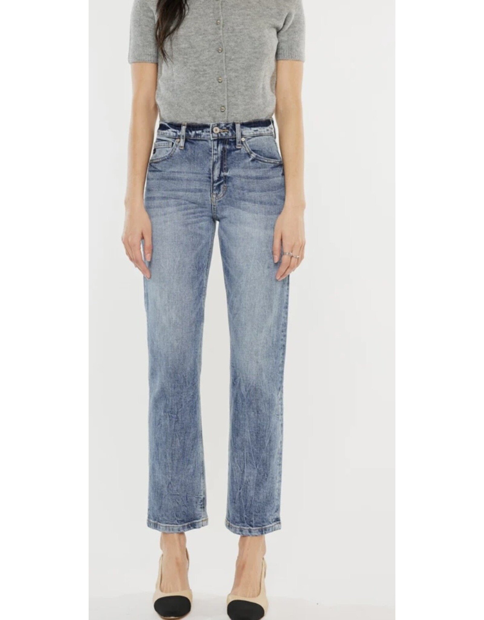 Kancan High Rise Slim Straight