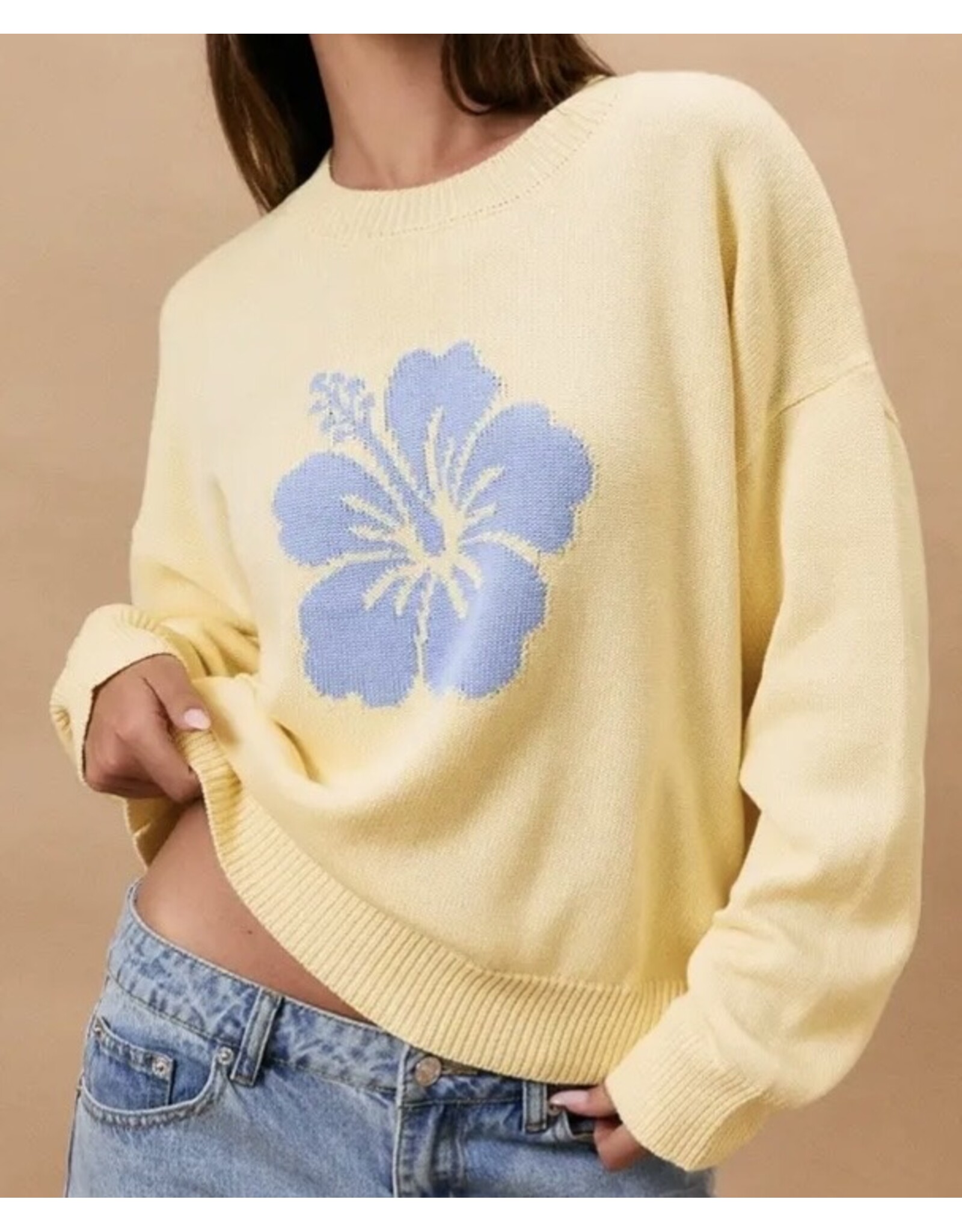 Hibiscus sweater