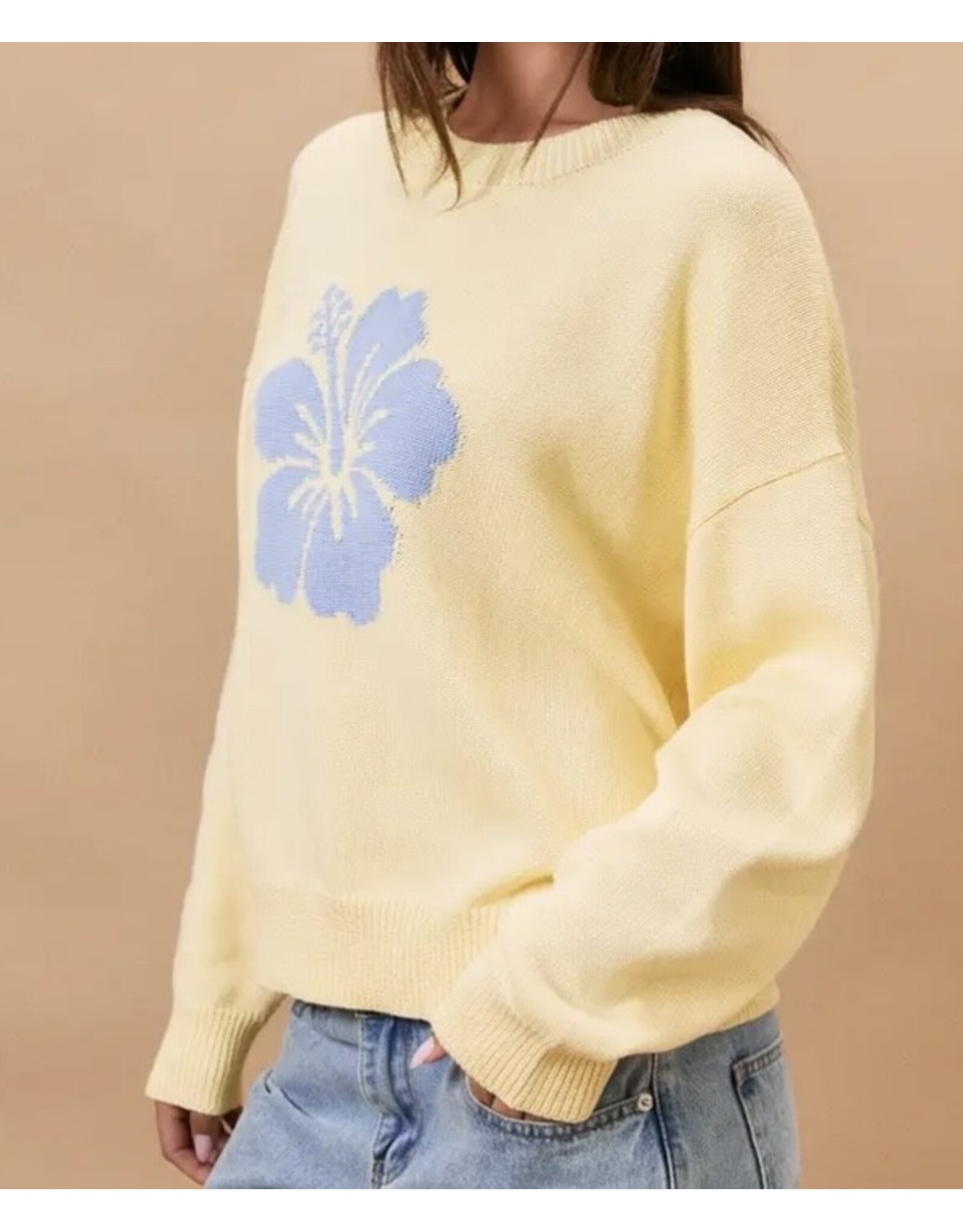 Hibiscus sweater