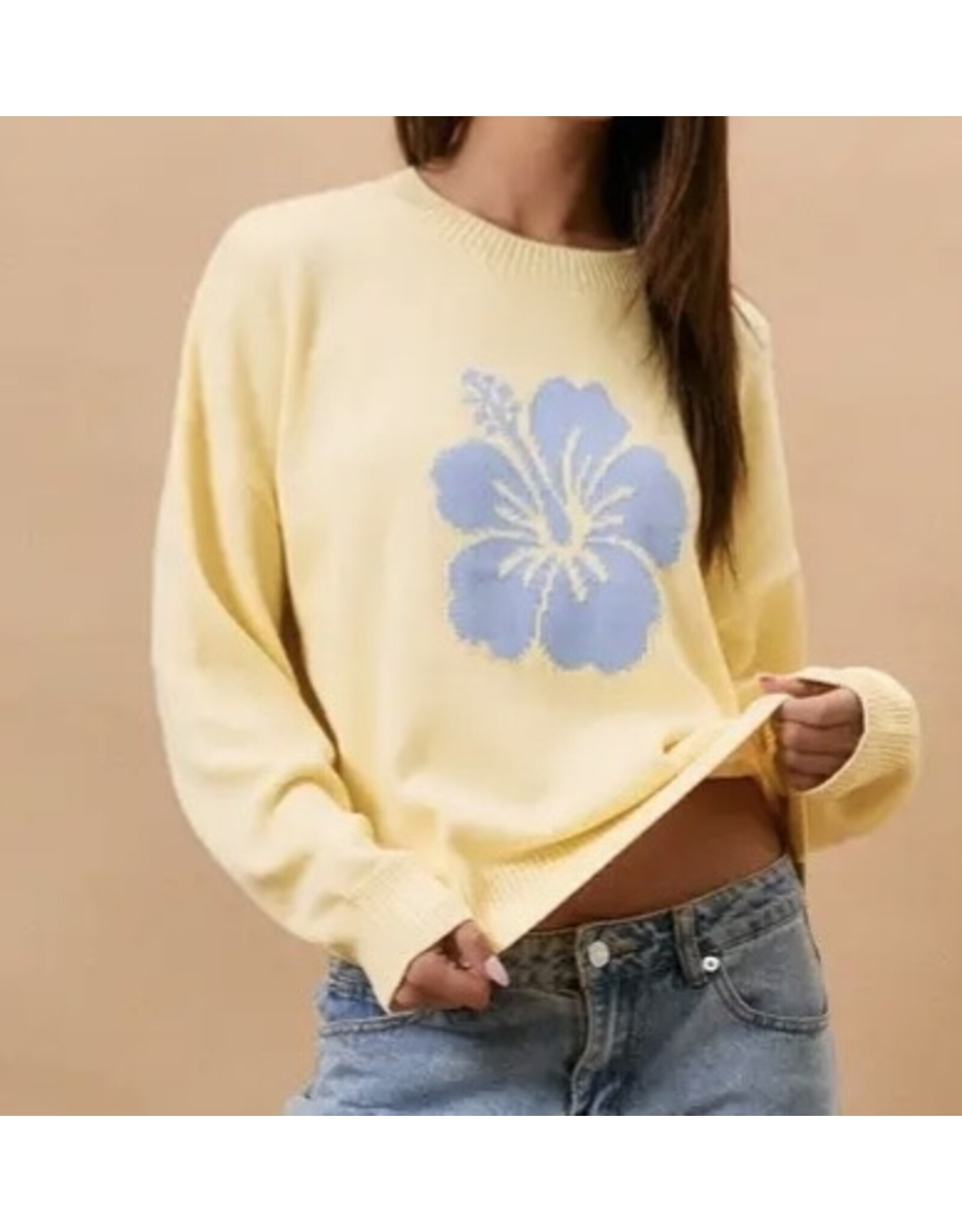 Hibiscus sweater
