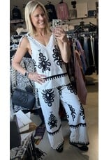 White two piece Summer outfit