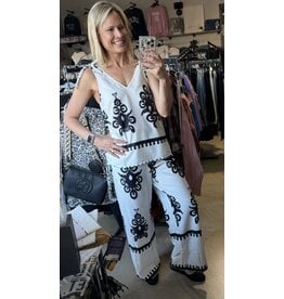 White two piece Summer outfit