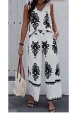 White two piece Summer outfit