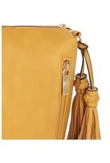 Tassel Zipper Crossbody Bag