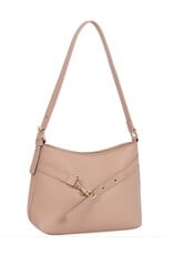 Textured Shoulder Hobo Bag