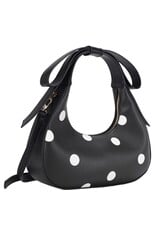 Polka Dot Handle Crossbody