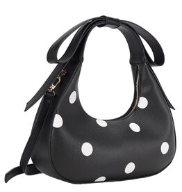 Polka Dot Handle Crossbody