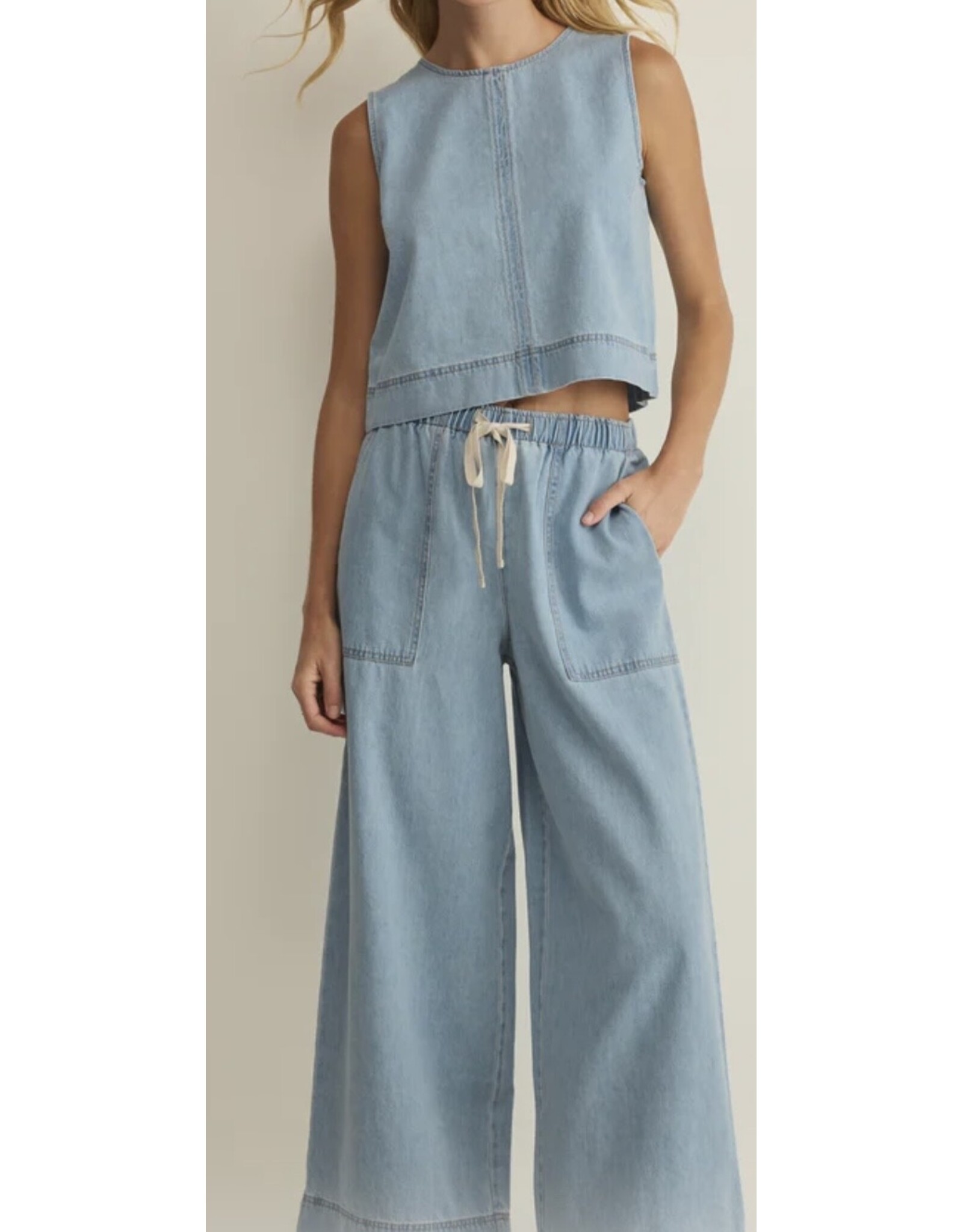 ZSupply ZSupply Sun Seeker Denim Tank