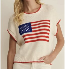 ZSupply ZSupply Sleeveless Patriot Sweater