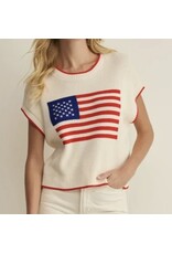 ZSupply ZSupply Sleeveless Patriot Sweater