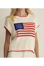 ZSupply ZSupply Sleeveless Patriot Sweater