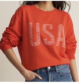 ZSupply ZSupply Love Boyfriend Sweatshirt