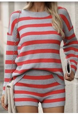 Miss sparkling Striped (soft) sweater