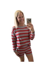Miss sparkling Striped (soft) sweater