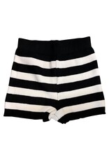Stripe sweater shorts