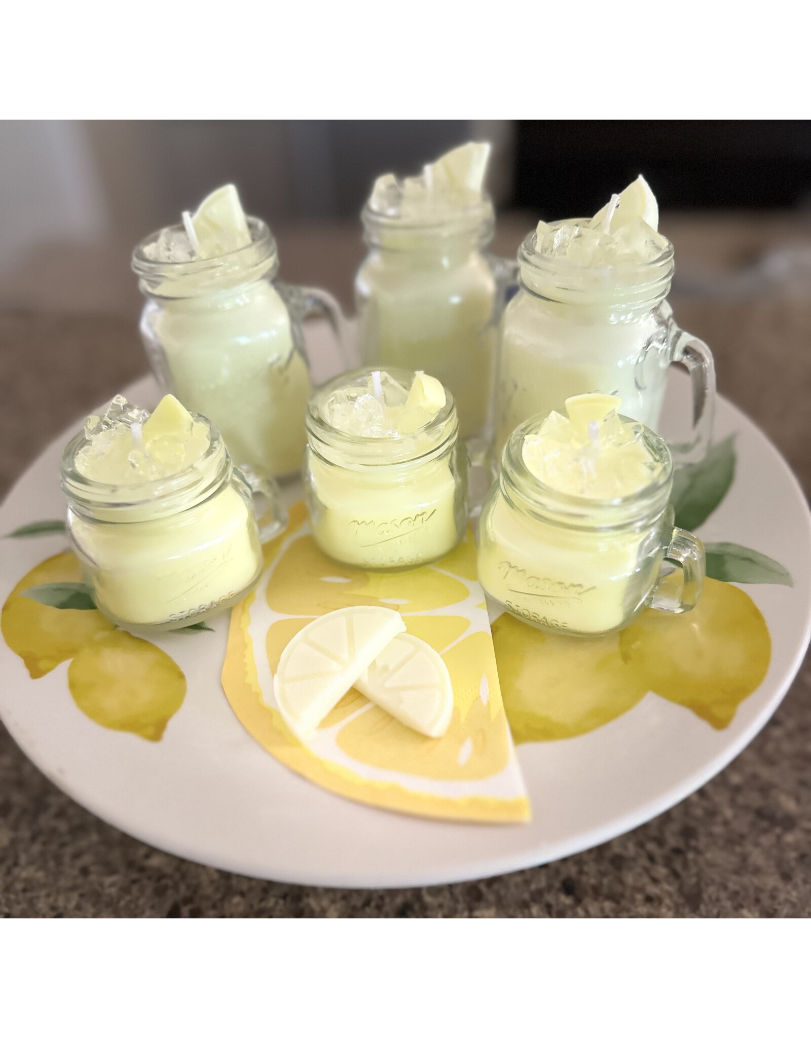 Lemonade mason jar candle 2oz