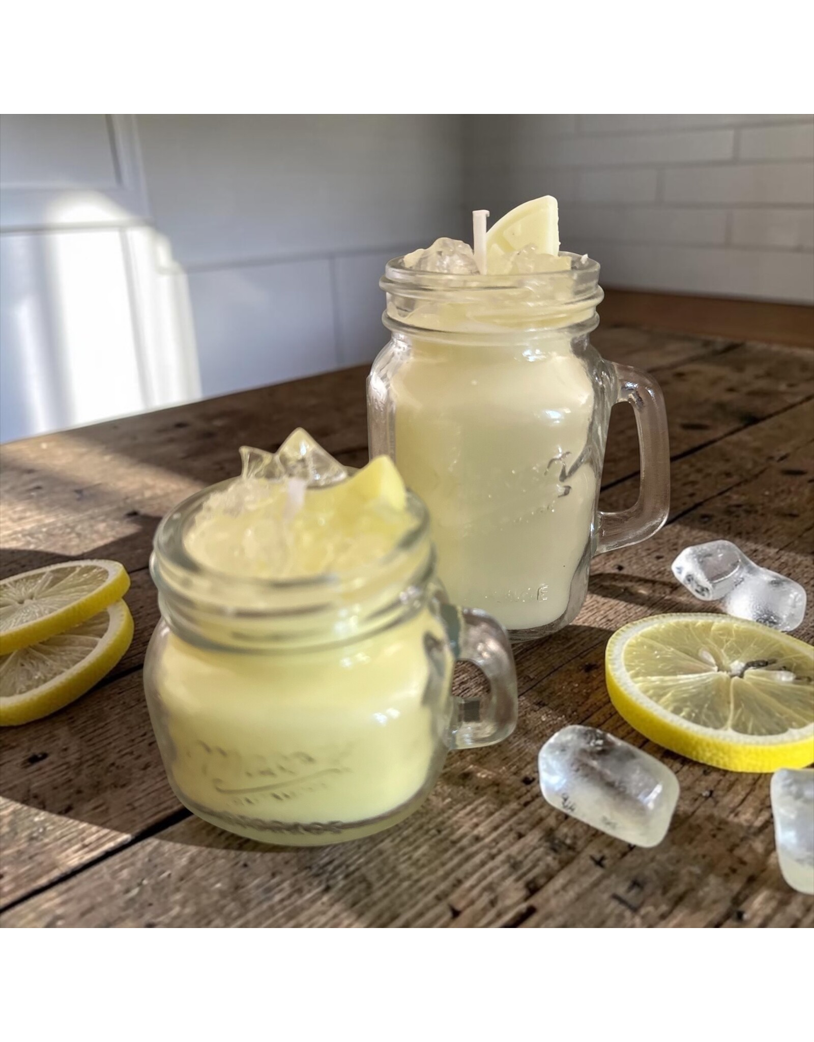 Lemonade mason jar candle 2oz
