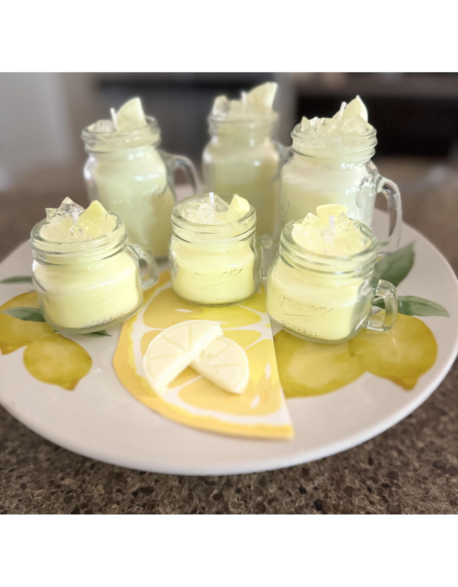 Lemonade mason jar candle 4 oz