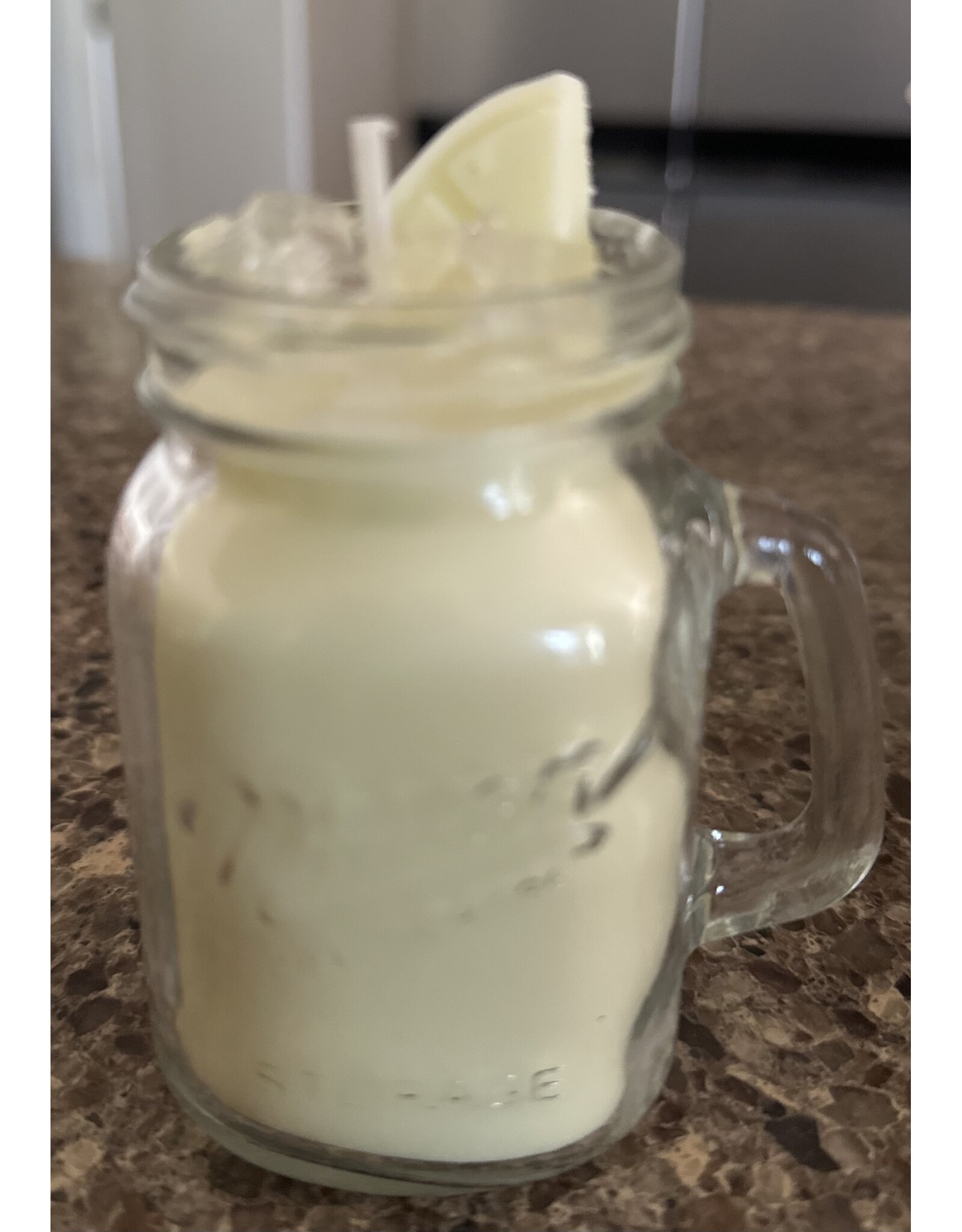 Lemonade mason jar candle 4 oz