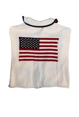 le lis USA Flag sweater jacket