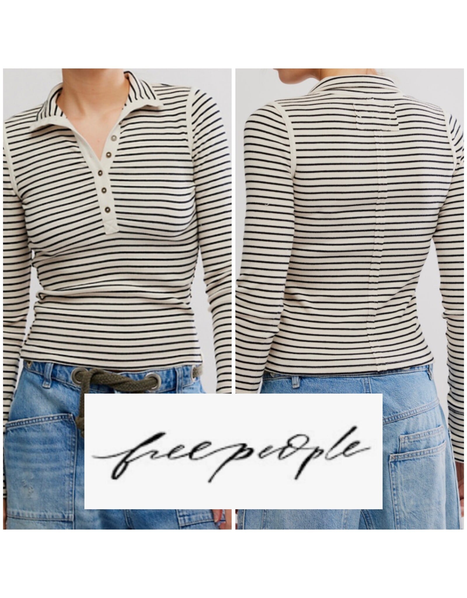 free people fp Lake Stripe Henley