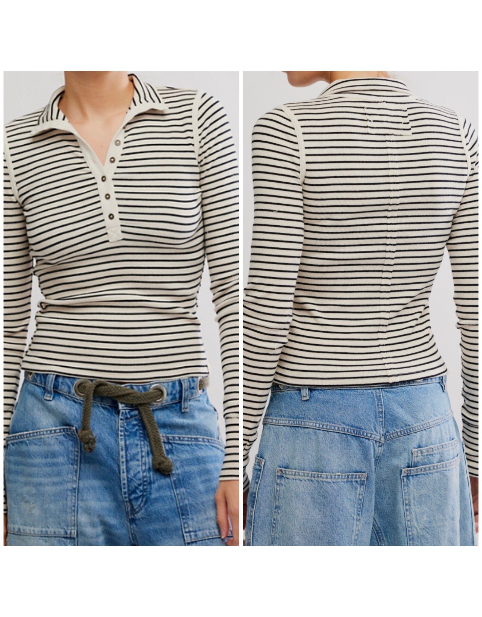 free people fp Lake Stripe Henley