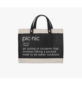 Mini Market Tote - picnic