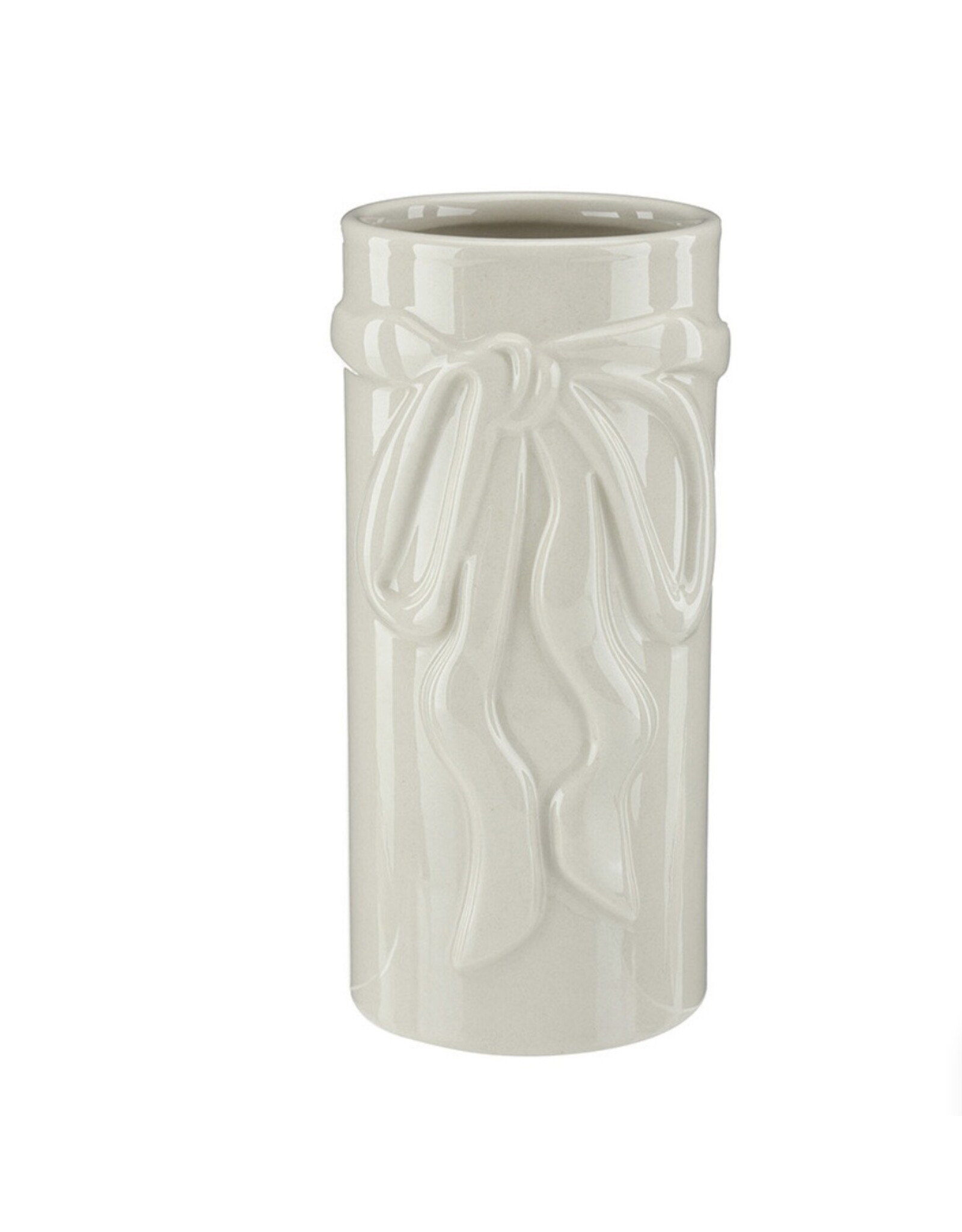Bow ceramic vase - Natural