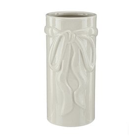 Bow ceramic vase - Natural
